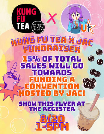 UI-Con Fundraiser Flyer, Canva, 2023